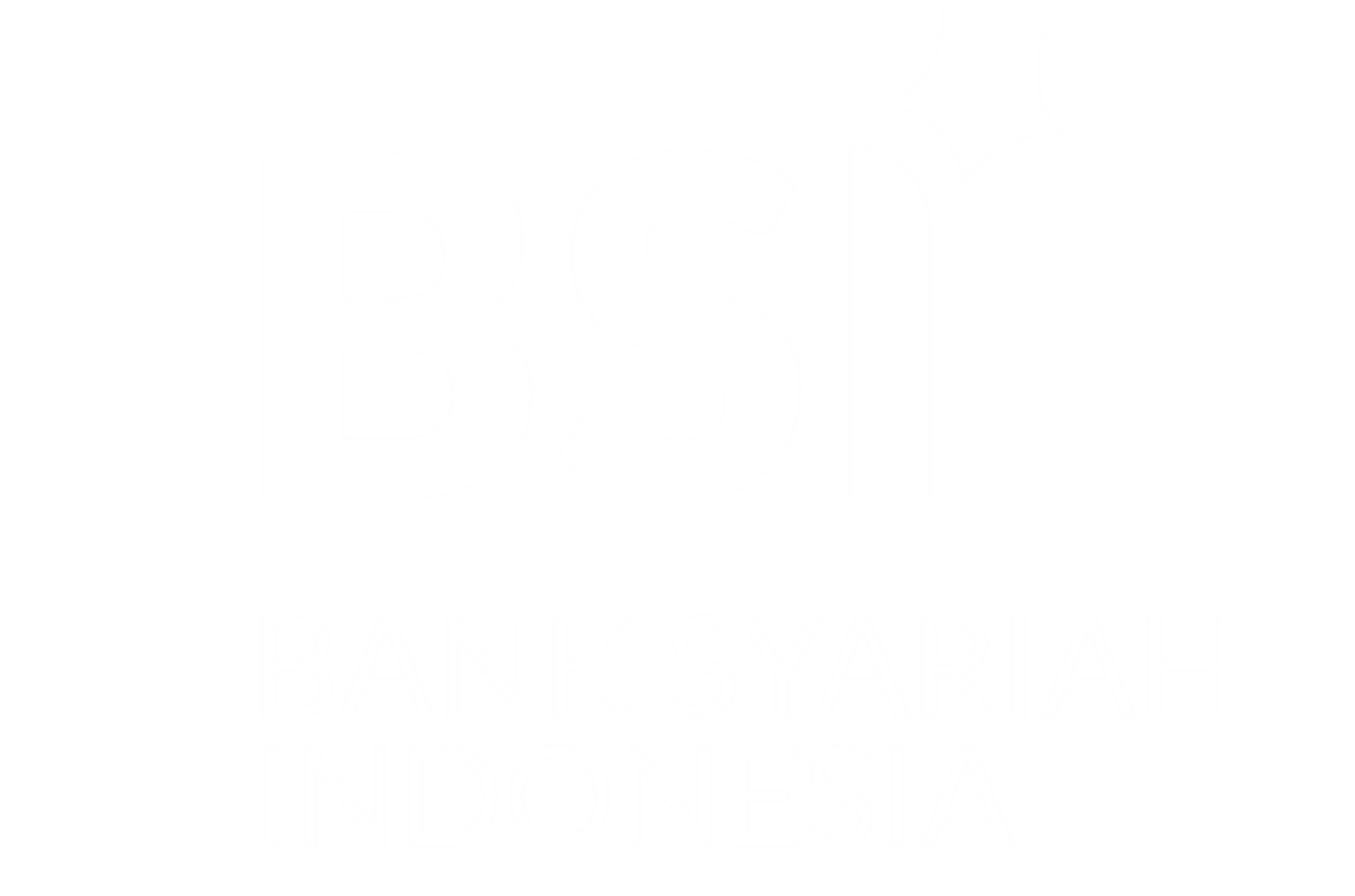 logo bank bsi putih